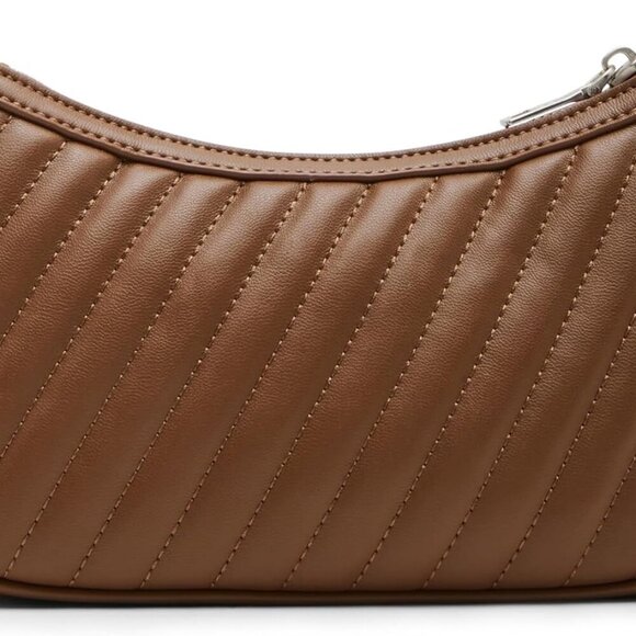 Stylish Vickie Quilted Crossbody - Lightweight Women’s Handbag with Chain Strap - Picture 3 of 5